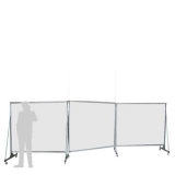 Separè autostabile ALA QUINTA "alveolare" - cm 600x200h (3 elementi) - Separè autostabile ALA QUINTA 