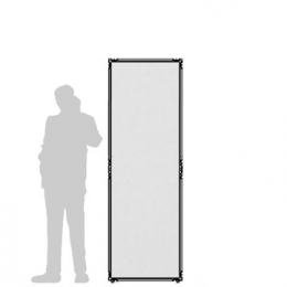 Pannello espositivo CLIPPER LEGGERO - cm 65x200h 