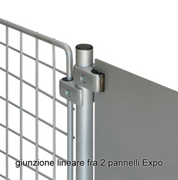 Giunzione lineare fra 2 pannelli Expò
