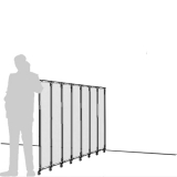 CRLM07B scheda prodotto - Separè a parete CLIPPER ROLLER LIGHT 30 - cm 214x140h (7 elementi) Separè a parete CLIPPER ROLLER LIGHT 30 - cm 214x140h (7 elementi) - Separè a parete CLIPPER ROLLER LIGHT 30 - cm 214x140h (7 elementi)