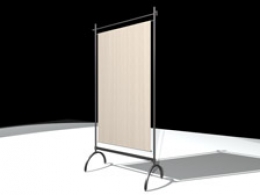 Pannello divisorio ARTE'  "struttura" - cm 65x182h