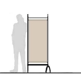 AT06.18TN scheda prodotto - Pannello divisorio ARTE' con tessuto - cm 65x182h Pannello divisorio ARTE' con tessuto - cm 65x182h - Pannello divisorio ARTE' con tessuto - cm 65x182h