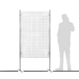 EXG10D2 scheda prodotto - Pannello espositivo EXPO' Pannello espositivo EXPO' "griglia" con basi dritte - cm 110x200h - Pannello espositivo EXPO'