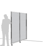 MRL02G scheda prodotto - Separè a parete su ruote MACRO R. L. GRIGLIA - cm 219x212h (2 elementi) Separè a parete su ruote MACRO R. L. GRIGLIA - cm 219x212h (2 elementi) - Separè a parete su ruote MACRO R. L. GRIGLIA - cm 219x212h (2 elementi)