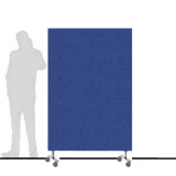 Pannello divisorio ZIPSOUND 02 su ruote - cm120x180h - Pannello divisorio ZIPSOUND 02 su ruote - cm120x180h